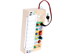 Juguete Musical Led De Madera, Juguete Interesante Para Niños Y Niñas