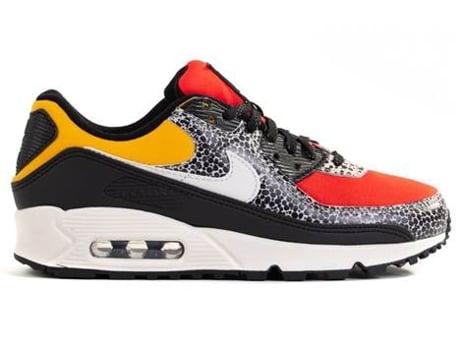 Tenis Deportivas NIKE Air Max 90 Se (Negro, Gris - Material Sintético, Tejido- 36,5)