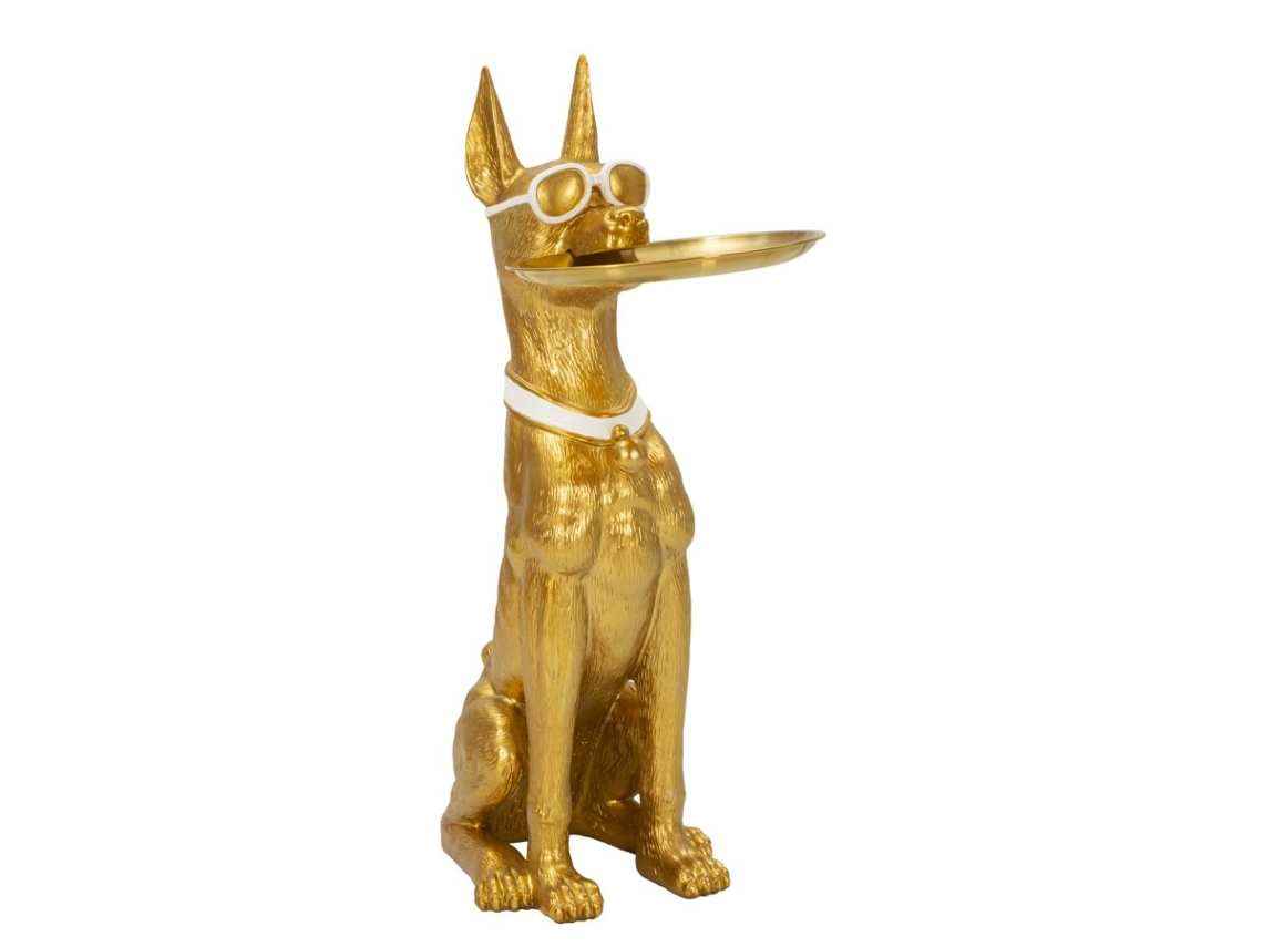 Foso Para Perros Con Bandeja Cm 27x51x74 Unico / Oro