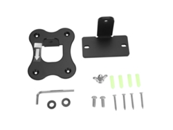 Soporte De Pared Metálico Genelec G2 Para Altavoces - Duradero, Elegante, Hi-fi Activo - Negro