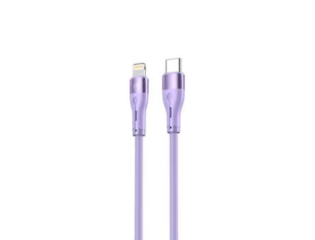 Cable de Datos de Silicona TELLUR Tipo-C a Tipo-C 3A PD60W 1m blanco