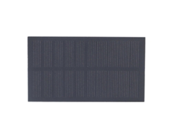 Panel solar portátil de silicio monocristalino de 1 W y 5 V para cargar baterías de 3,7 V (sin marca)
