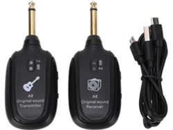 Conjunto transmisor/receptor de guitarra con tecnología UHF de 730 MHz compatible con SFUSHOS