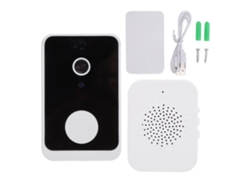 Timbre inteligente con cámara y video inalámbricos, intercomunicador con cámara para puerta inteligente