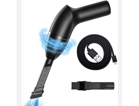 Potente aspiradora de 4,3 kpa: limpiador de teclado de computadora USB recargable inalámbrico para limpiar polvo, pelos, migas y piano