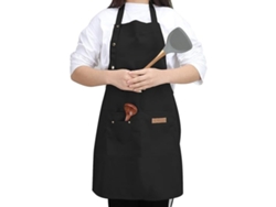 Delantal De Cocina Ajustable Para Mujer Y Hombre, Para Barbacoa, Chef, Artista, En Lona