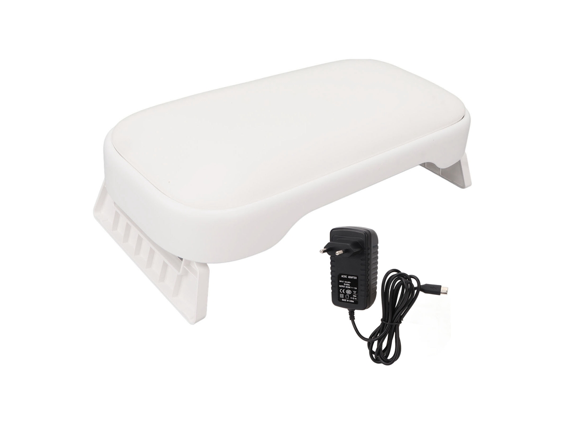Lâmpada De Unhas Uv Gel 48w Secagem Rápida Profissional Plegável Com 30 Chips E Almofada De Mão 100‑240v Plugue Eu