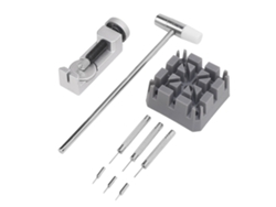 Kit profesional de herramientas para desmontar eslabones de relojes - Ajuste y reparación - Martillo
