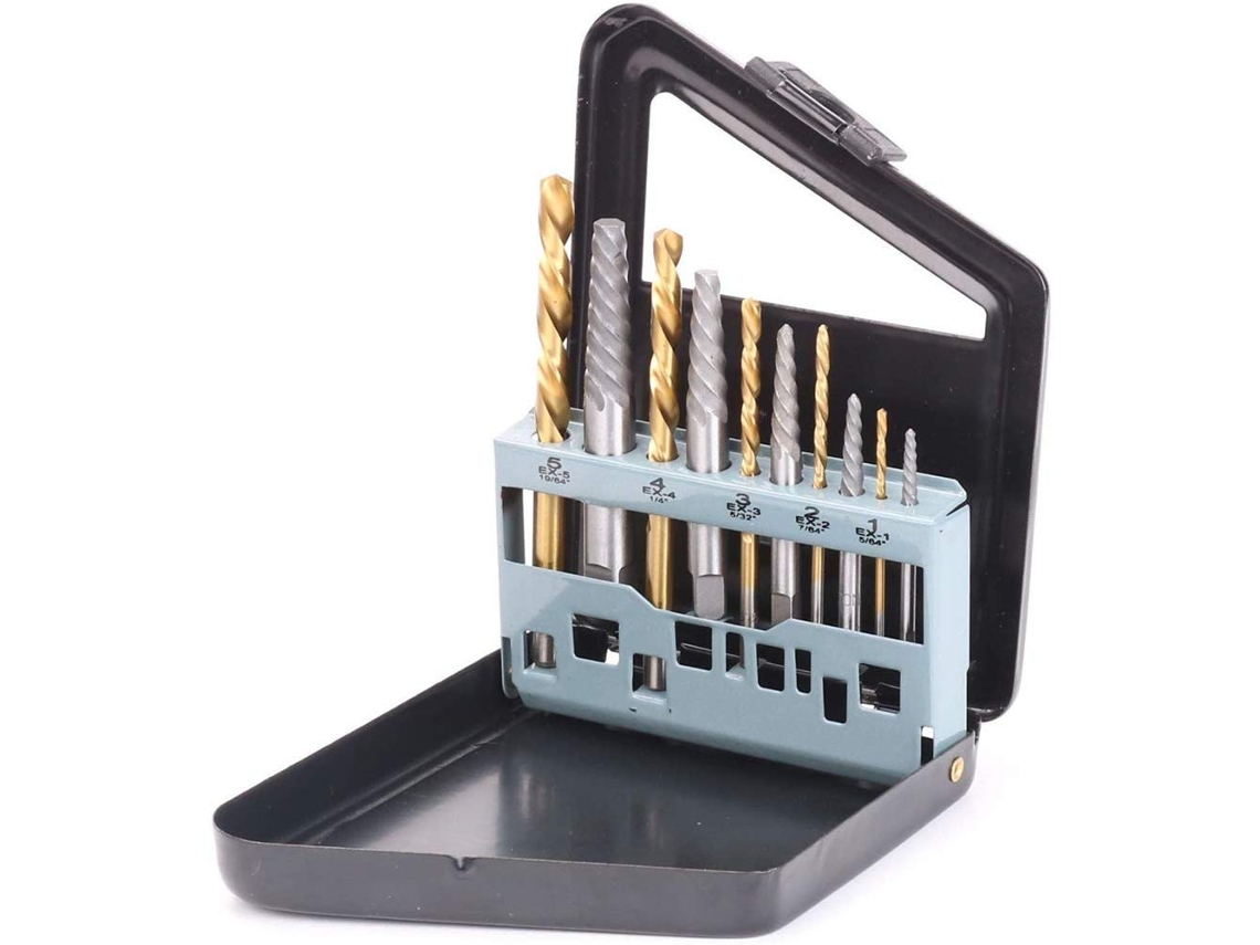 Juego Alipis Metal Para De 10 Extractores De Tornillos