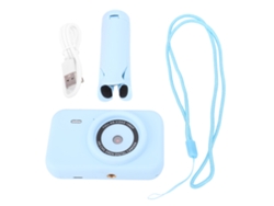 Bonita Cámara Digital Hd De 48 Mp Y 1080p Con Pantalla Ips De 2,4 Pulgadas - Regalo Para Niños De 3 A 12 Años - Azul