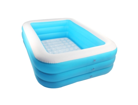 Piscina Infantil Hinchable Azul Y Blanca CO-Phénix New-Rse-0530-Yc-01 Azul