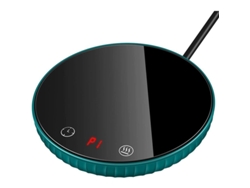 Calentador De Tazas De Sobremesa Con 2 Ajustes De Temperatura Y Temporizador De 12 Horas, Apagado Automático.