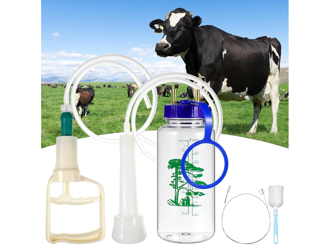 Máquina Para Vacas Para Granjas | Ordeño | Manual | Toyvian | Cabras, | Fácil | Controlar, | Cepillo