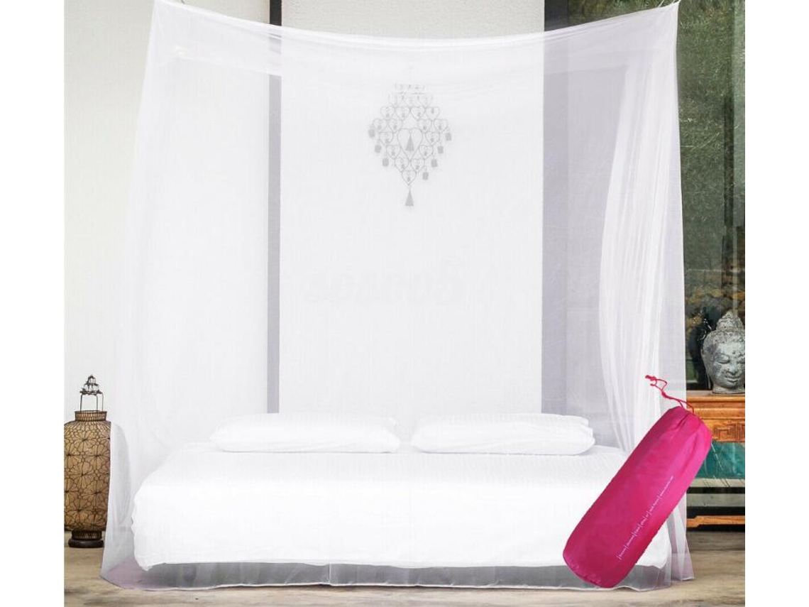 Mosquitera Sencilla Con Parte Superior Cuadrada (para Uso Al Aire Libre, Fácil De Transportar) 1,2,3