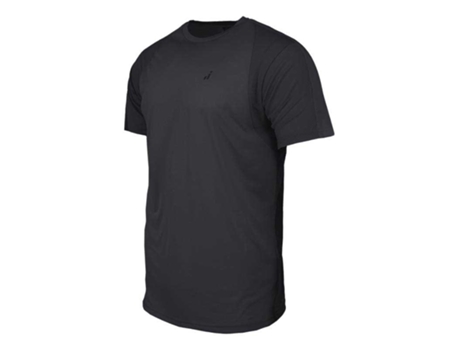 Camiseta de Hombre para Fitness JOLUVI Cascais Negro (3XL)