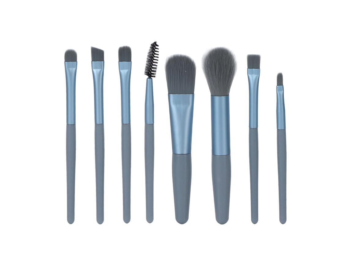 Conjunto De 8 Pincéis De Maquiagem Profissionais Para Mulheres E Garotas - Soft, Denso E Elegante