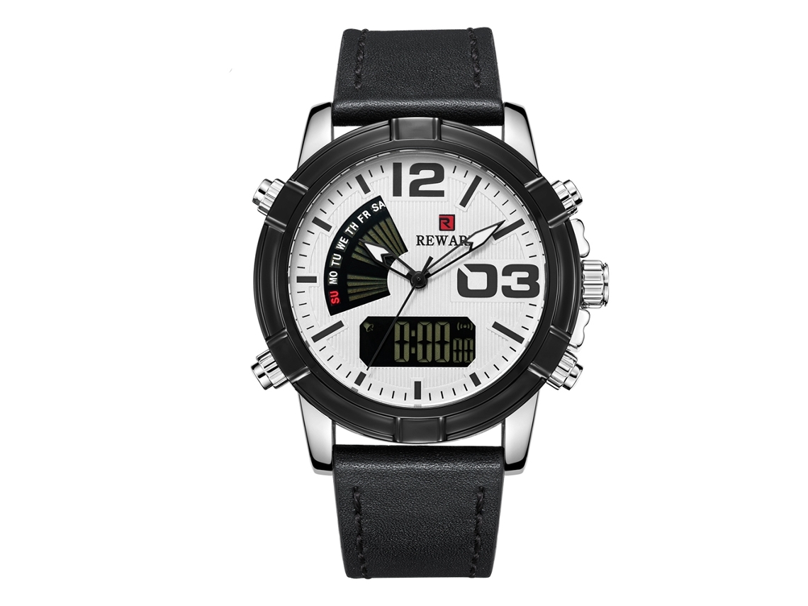 Reloj Masculino 63092m Analógico De Agua Resistente Con Correa De Piel Pu