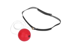Balón De Boxeo Para Entrenamiento De Reflejos Y Coordinación Con Vendaje Antitranspirante (balón Rojo)