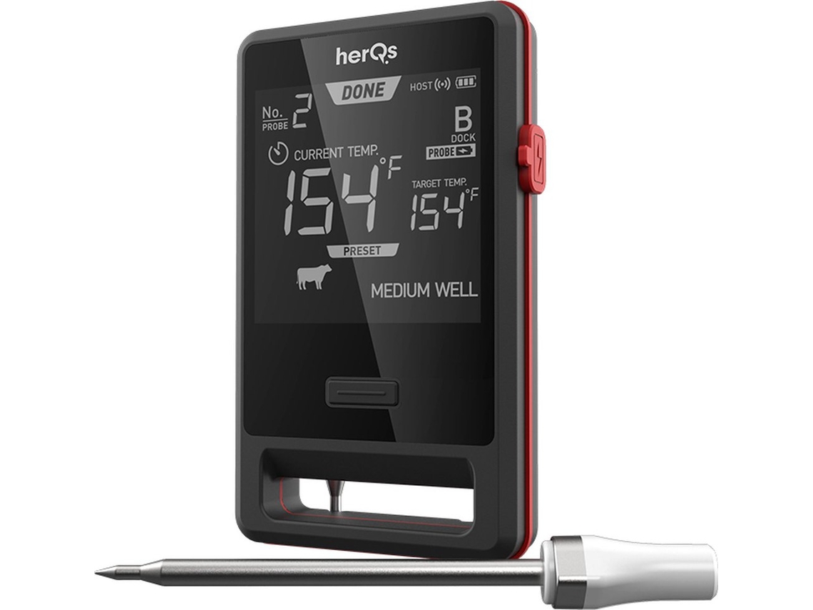 Termómetro para barbacoa HERQS Pin Pro