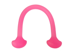 Vlrla-2026banda Elástica De Silicona One Word Expansor De Pecho Ajustable Con 4.5kg Resistencia Rosa