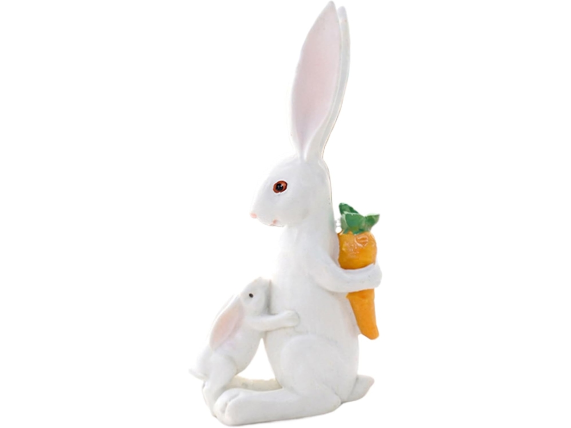 Figura Genérica De Resina Con Decoración Infantil. Figura Decorativa De Jardín Diseñada Con Cariño. Decoración Para