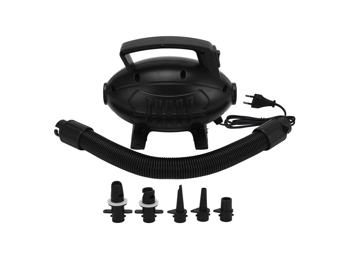 Bomba De Aire Eléctrica 600w Eficiente Bajo Ruido 5 Boquillas Colchón Hinchable Anillo Piscina Plug Eu 220-240v