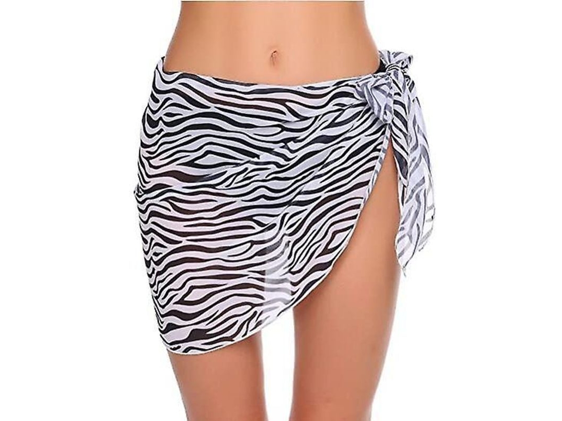 Manta De Playa Para Mujer, Pareo Semitransparente, Pareo Corto De Verano Para Bikini