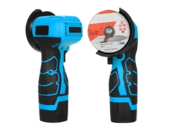 Amoladora Angular Inalámbrica De 7000 Rpm, 16,8 V, 2000 Mah Con Disco De Corte Para Cortar Y Pulir.