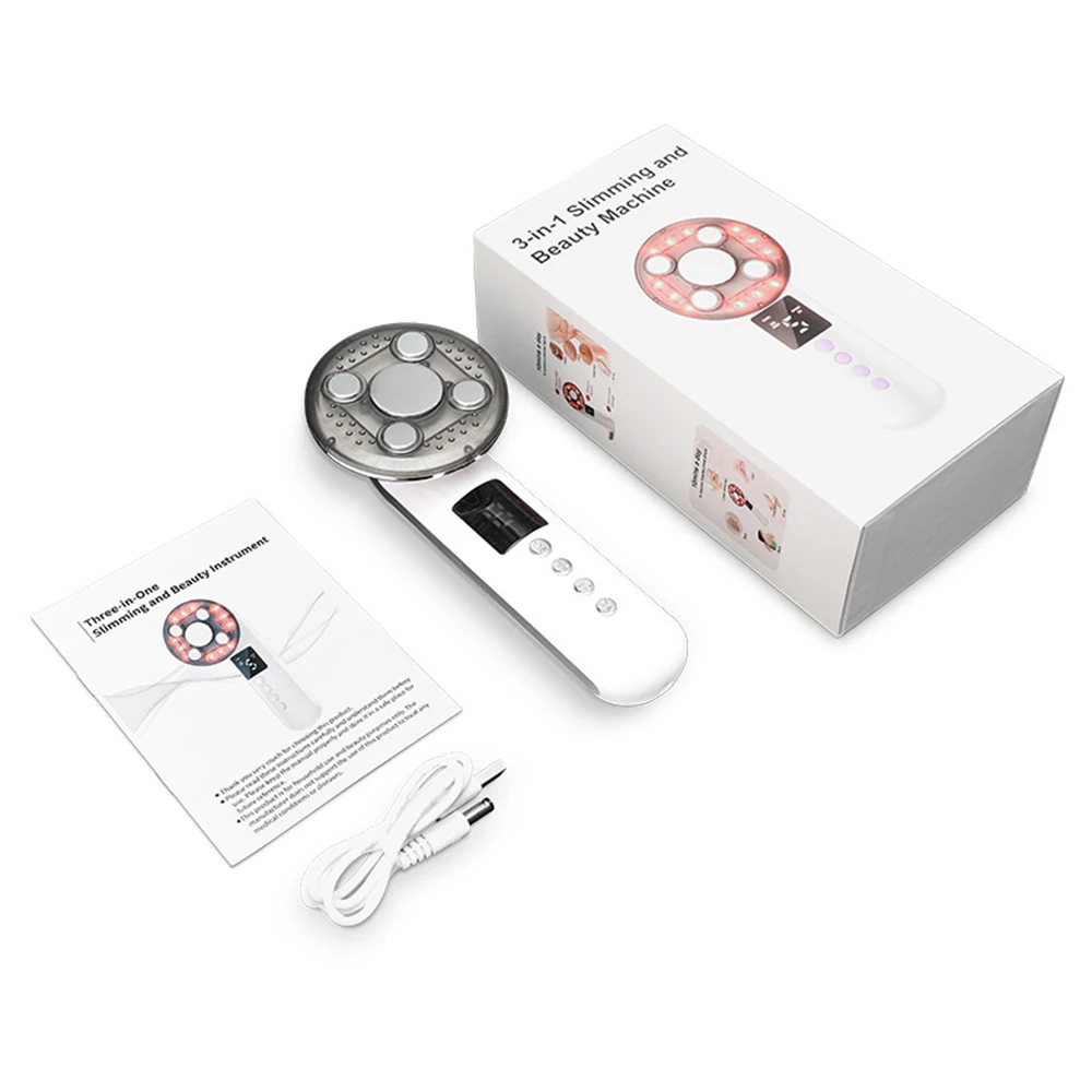 Masajeador Infrarrojo Ems Led, Ultrasónico, Vibratorio, Anticelulítico, Quemagrasas, Dispositivo De Belleza.