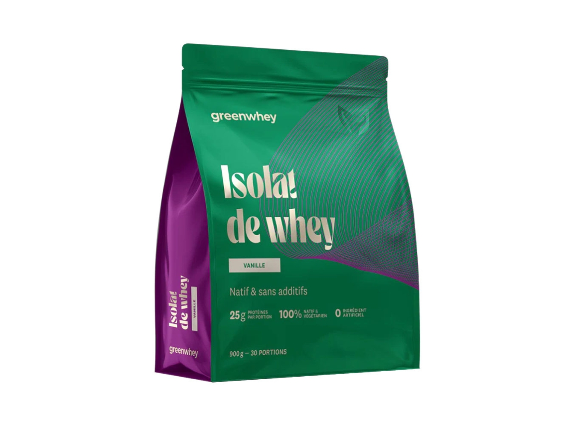 Aislado de suero de leche Greenwhey (900 g)