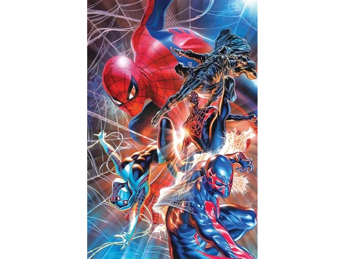 Libro Spiderverse Across The Multiverse de David Hine e Marvel Various (Inglés)