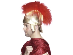 Casco DISFRAZZES Soldado Romano Con Penacho (Talla: Talla Universal)