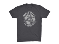 Camiseta unisex para adultos Jason Isbell Global Touring ROCKINSTONE. Más vendida. Talla: L