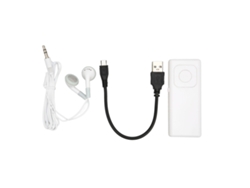 Reproductor Mp3 Sonido Sin Pérdidas Tarjeta De Memoria 64g Reproductor De Música Portátil Pequeño Blanco