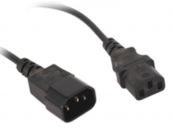 Cable de Alimentación GEMBIRD C13 A C4 1.8m