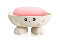 2026-portavasos De Jabón, Platos De Jabón Bonitos Para Niños, Portajabón Creativo Para Baño Cocina - Beige