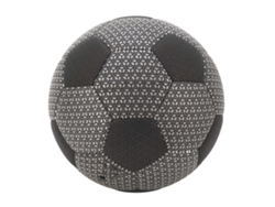Balón De Fútbol Luminoso Holográfico Reflectante De Pu Cosido A Máquina Para Jugar De Noche.