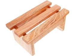 Taburete De Baño De Madera Antideslizante, Ergonómico Y Resistente, Para Sauna Y Uso Doméstico.
