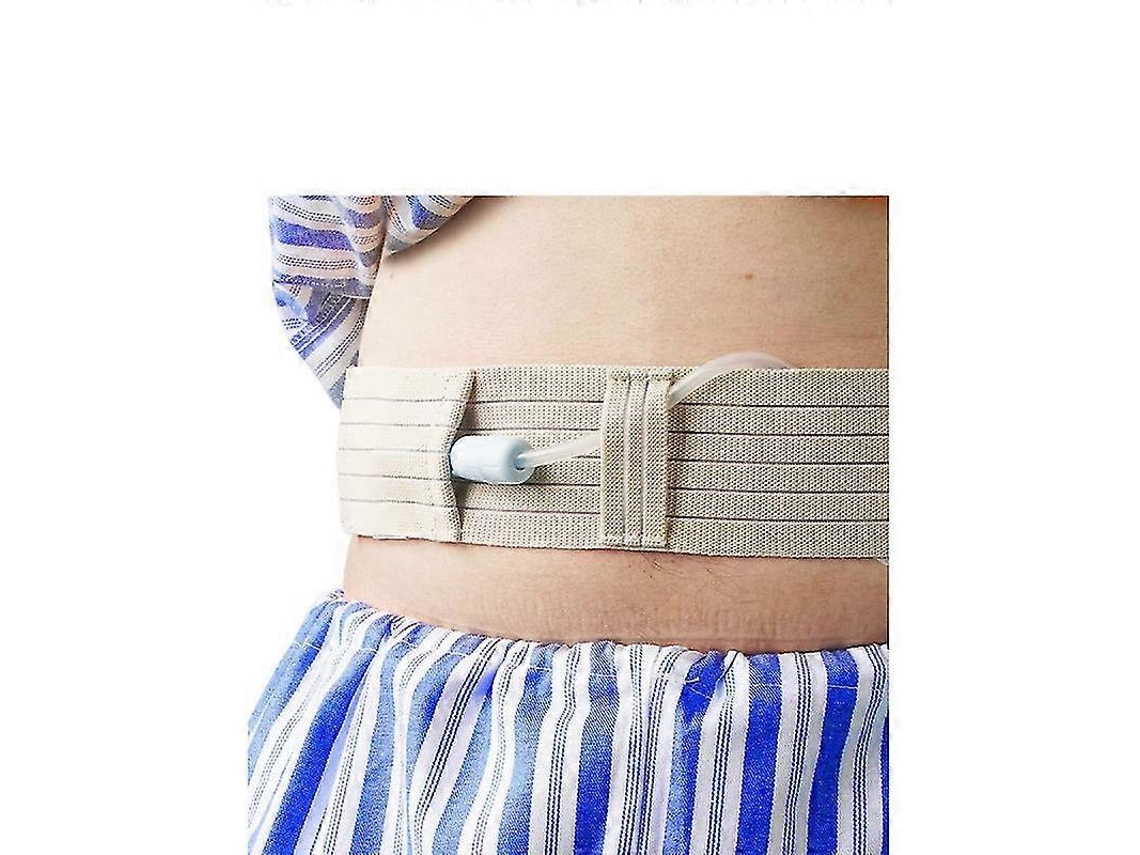 Cinturón De Diálisis Peritoneal Ajustable, Portatubos G/peg Transpirable, Protector De Catéter Abdominal Para Seguridad Y Comodidad M