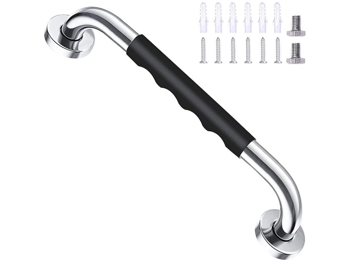 Manija de ducha antideslizante con luz fluorescente, acero inoxidable Sus304, 30 cm, carga máxima 200 kg. Marca: