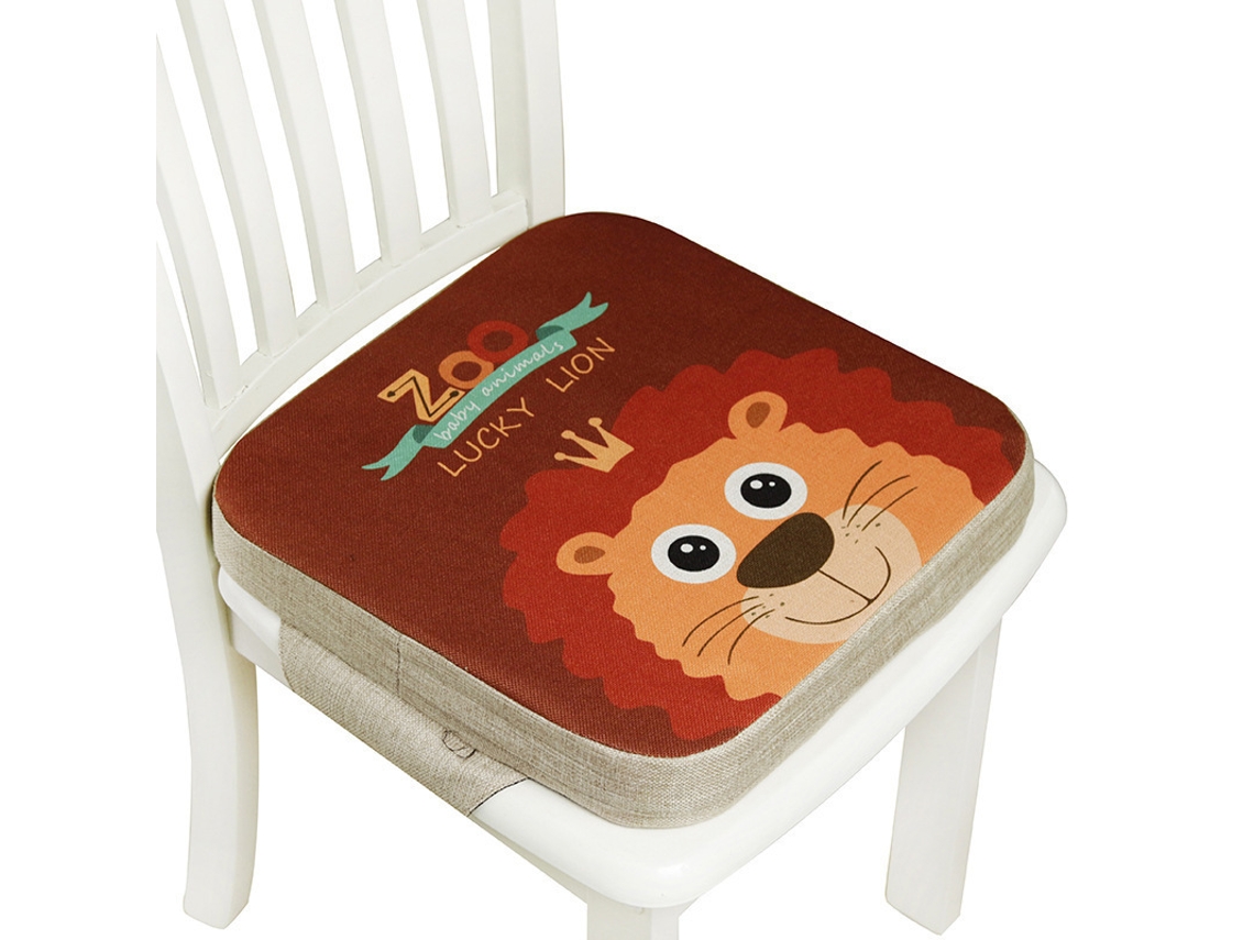 Asiento elevador Eifson para silla de comedor infantil, 5 cm (león)