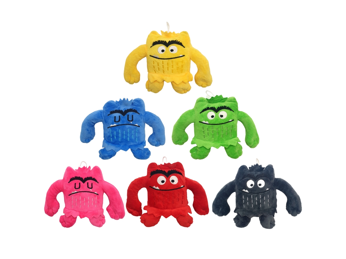 Peluches Monstruo de Emociones. Juego Educativo de Aprendizaje. MAGIC SELECT