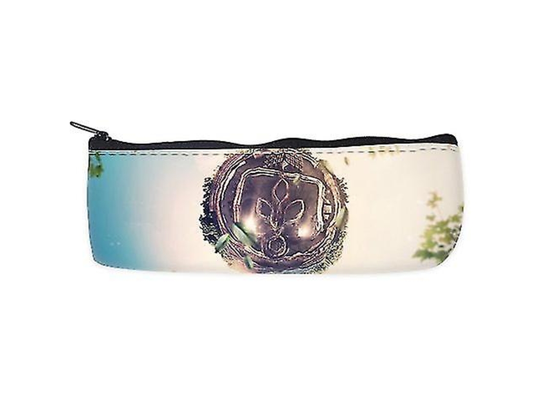 Estuche escolar con diseño de ideas creativas, bolsa organizadora con cremallera, Chennnls