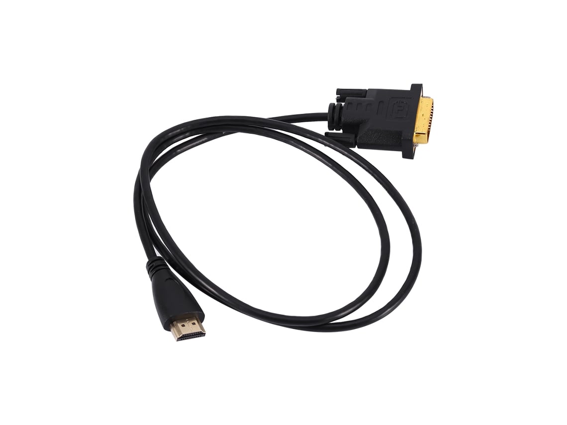 Cable Adaptador Hdmi A Dvi Macho De 1 M Para Monitor Hdtv Con Señal Hd Y Alta Compatibilidad.