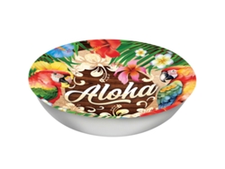 Bol Verano Aloha de plástico de 32 cm