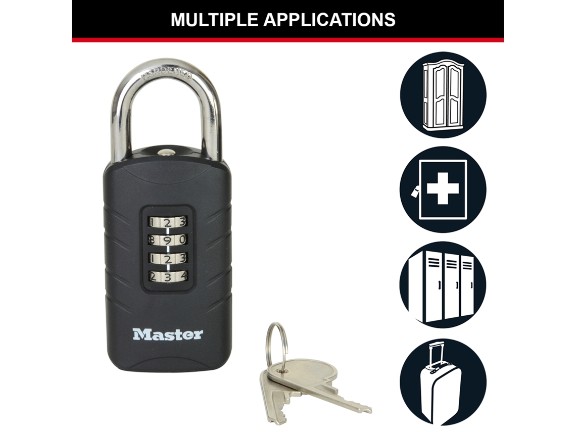Cadeado Master Lock 656eurdblk