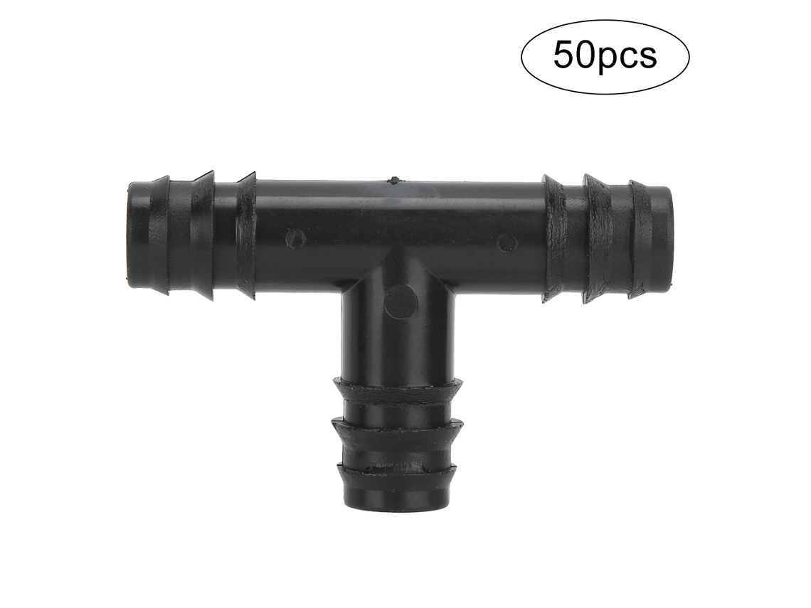 Acoplador Giratorio De 3 Vías De Pp De 16 Mm Para Tuberías, Accesorios De Riego De Jardín, 50 Unidades.