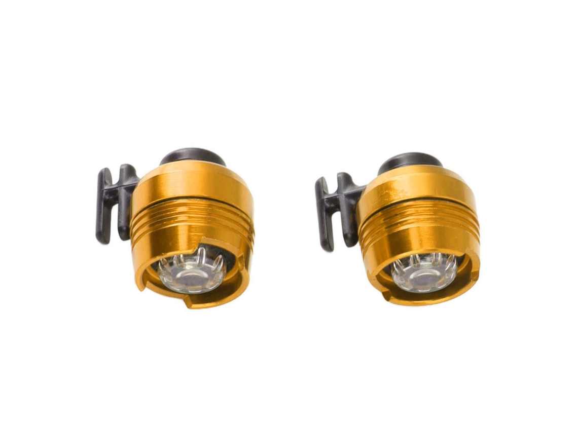 2 luces para zapatos, resistentes al agua IPX5, 3 modos de luz, ligeras, de aluminio.