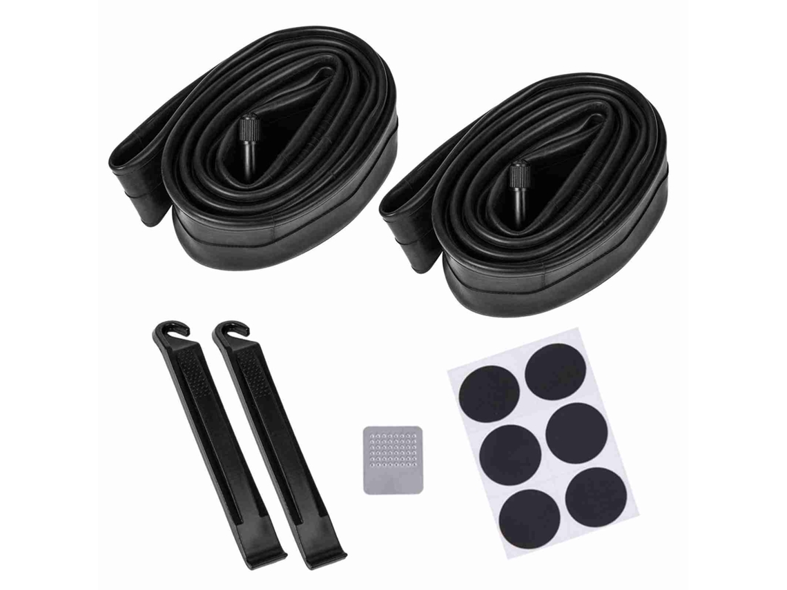 Câmaras De Ar Para Bicicleta De Montanha 26x1.75/2.125 Com Alavancas, Parches E Lixas De Metal