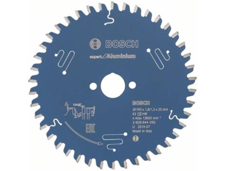 Disco de Sierra Circular BOSCH Expert para Aluminio 140x20x1.8 mm - 42